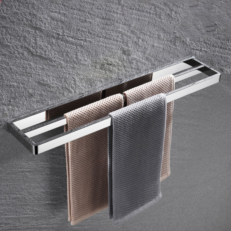 Stornfield | 5-piece modern bathroom accessories as single item or in set Polished chrome bathroom set