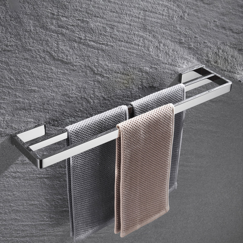 Stornfield | 5-piece modern bathroom accessories as single item or in set Polished chrome bathroom set