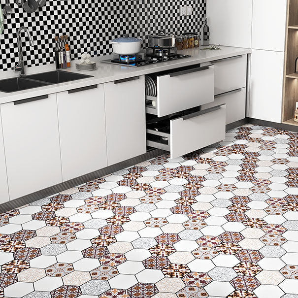 Stornfield | Multitone Vinyl Flooring, Laminate and Adhesive, Porcelain Tile Look, PVC Flooring