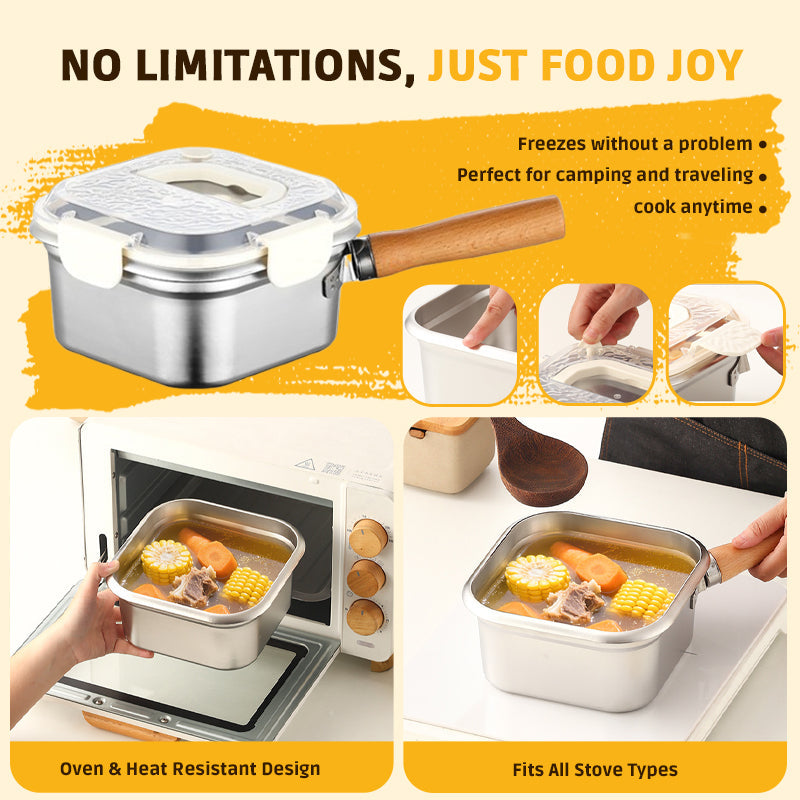 CrispEase Stainless Steel Deep Fryer — Enjoy crispy, healthy meals everywhere at any time completely stress-free! | Stornfield