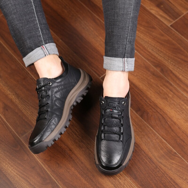 Stornfield | Men’s Orthopedic Leather Shoes | Supportive Comfort