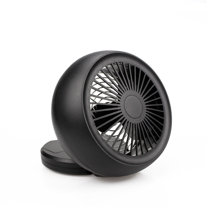 Unisex portable mini table fan with adjustable ball joint and stable base Stornfield