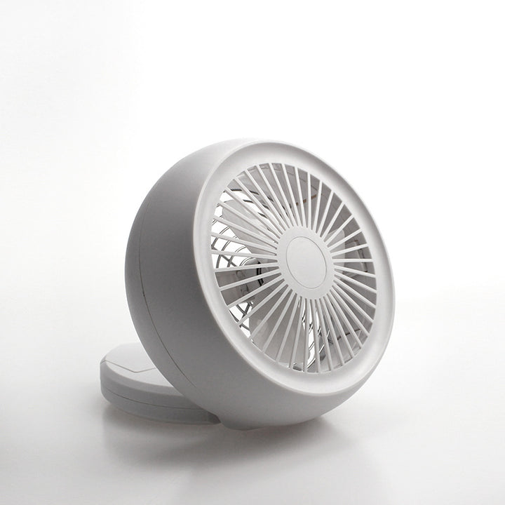 Unisex portable mini table fan with adjustable ball joint and stable base Stornfield