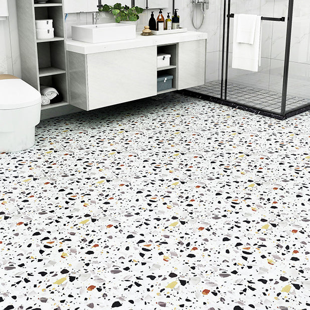 Stornfield | Smooth PVC Floor Covering Peel and Stick Waterproof Square Vinyl Flooring