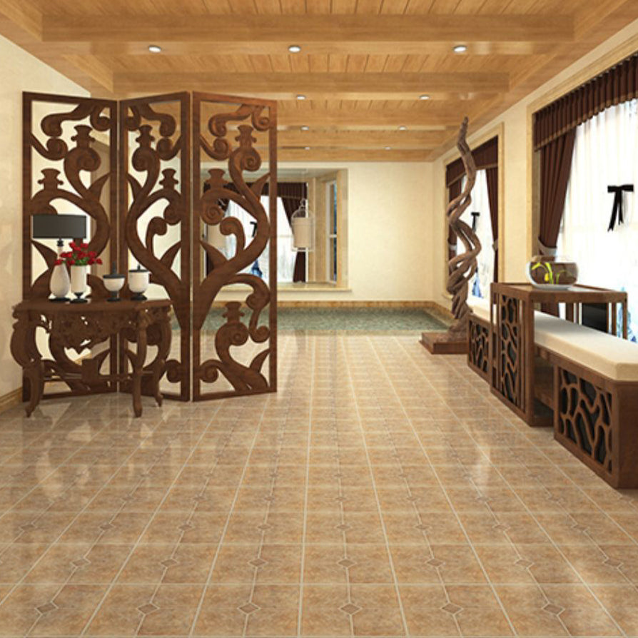 Stornfield | Smooth PVC Floor Covering Peel and Stick Waterproof Square Vinyl Flooring