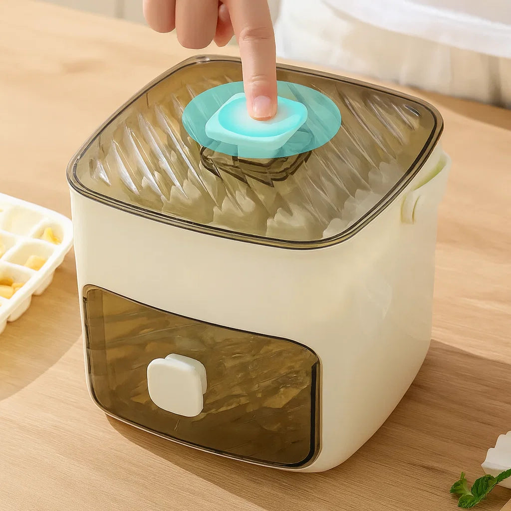 FreezeNinja — Perfect ice cubes at the push of a button for stress-free refreshment and impeccable freshness! | Stornfield