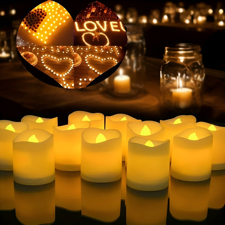 TwinkleLite Light - Flameless Flickering Electric LED Candles | Stornfield