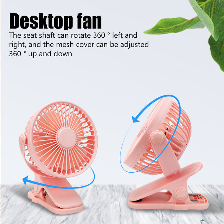 Portable Mini Hand Clip Fan | Stornfield