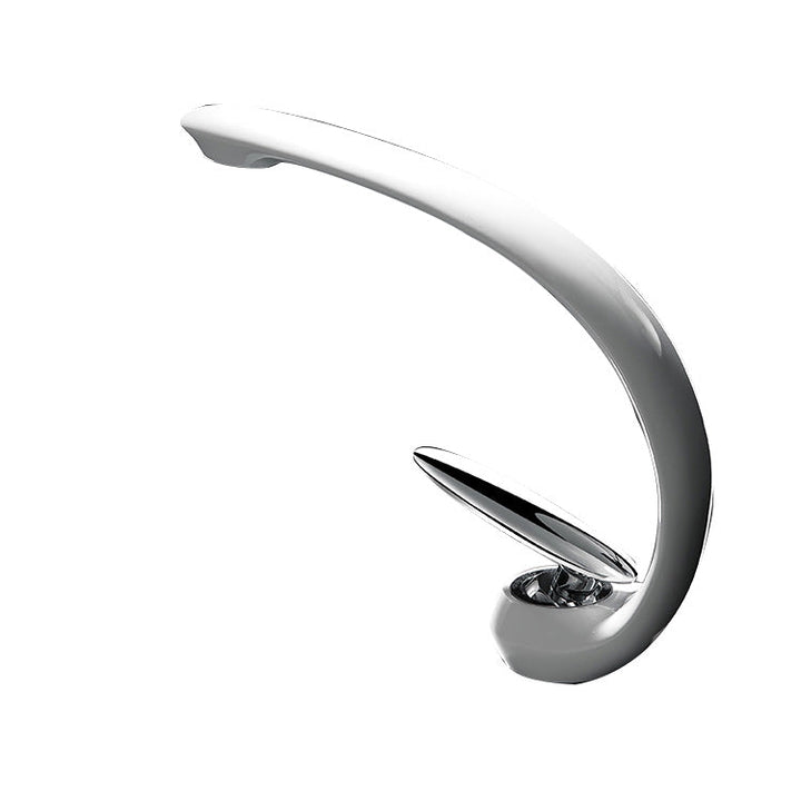 Stornfield | Single Handle Waterfall Bathroom Basin Faucet in Brass