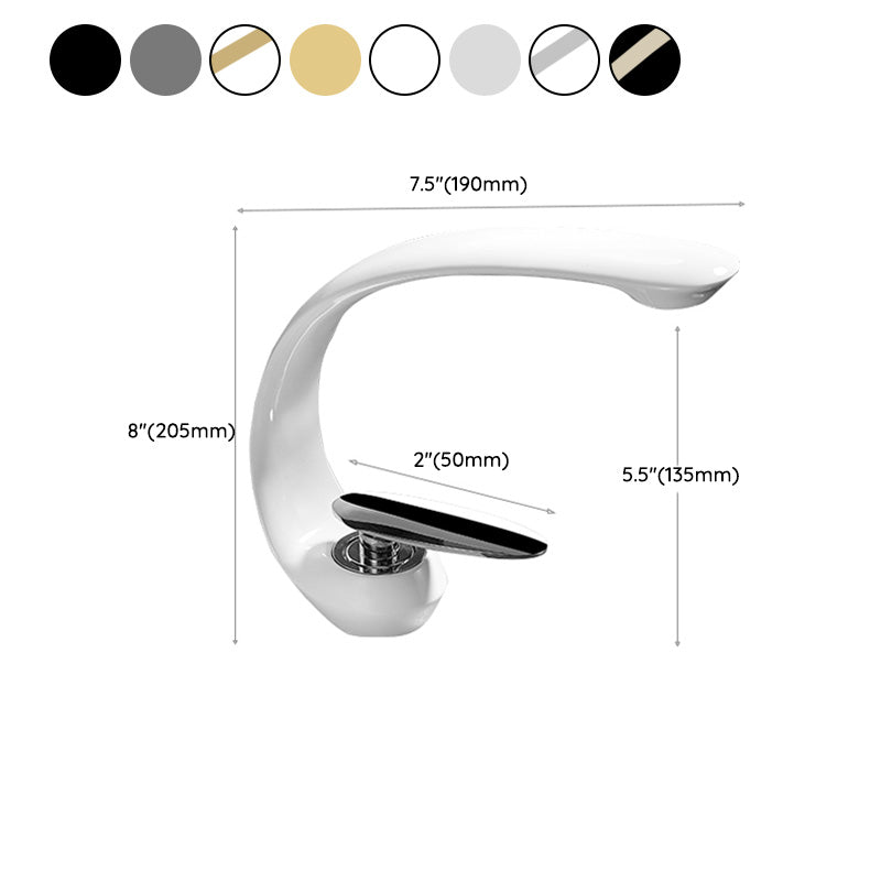 Stornfield | Single Handle Waterfall Bathroom Basin Faucet in Brass