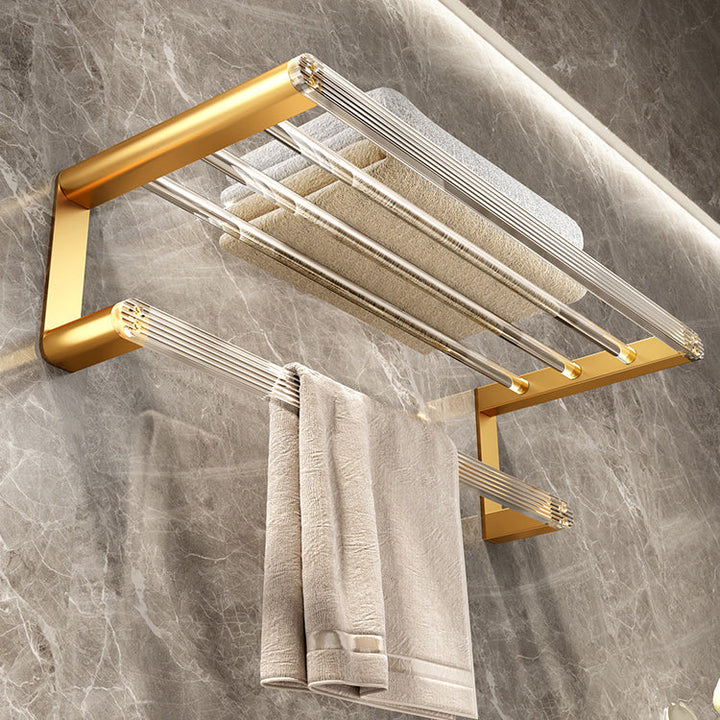 Stornfield | Modern Gold Bathroom Accessories Single Item or Set with Bath Caddy