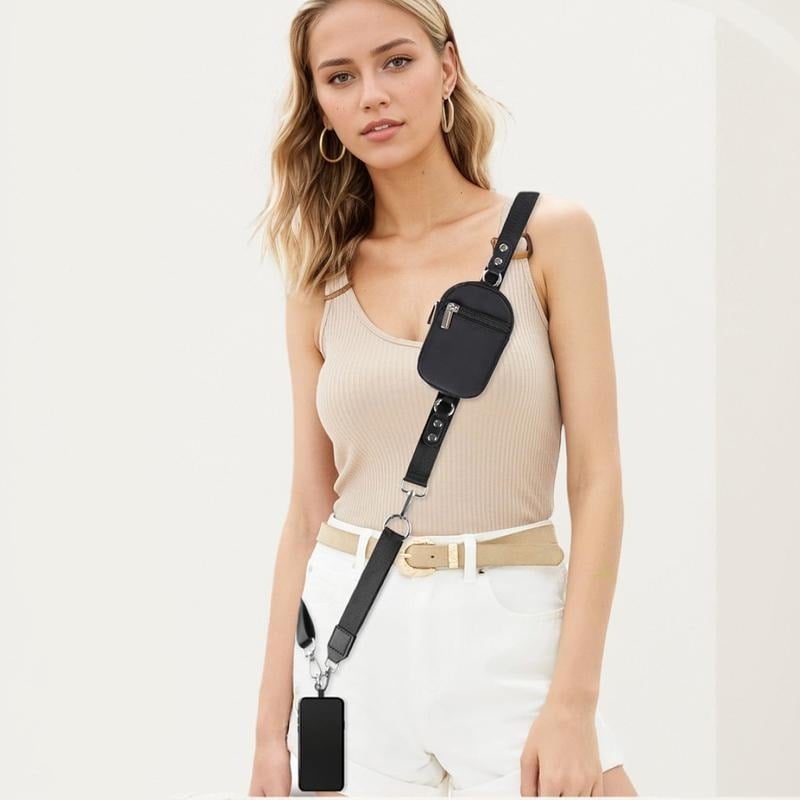 Stornfield | Adjustable Phone Lanyard Crossbody Strap with Wallet