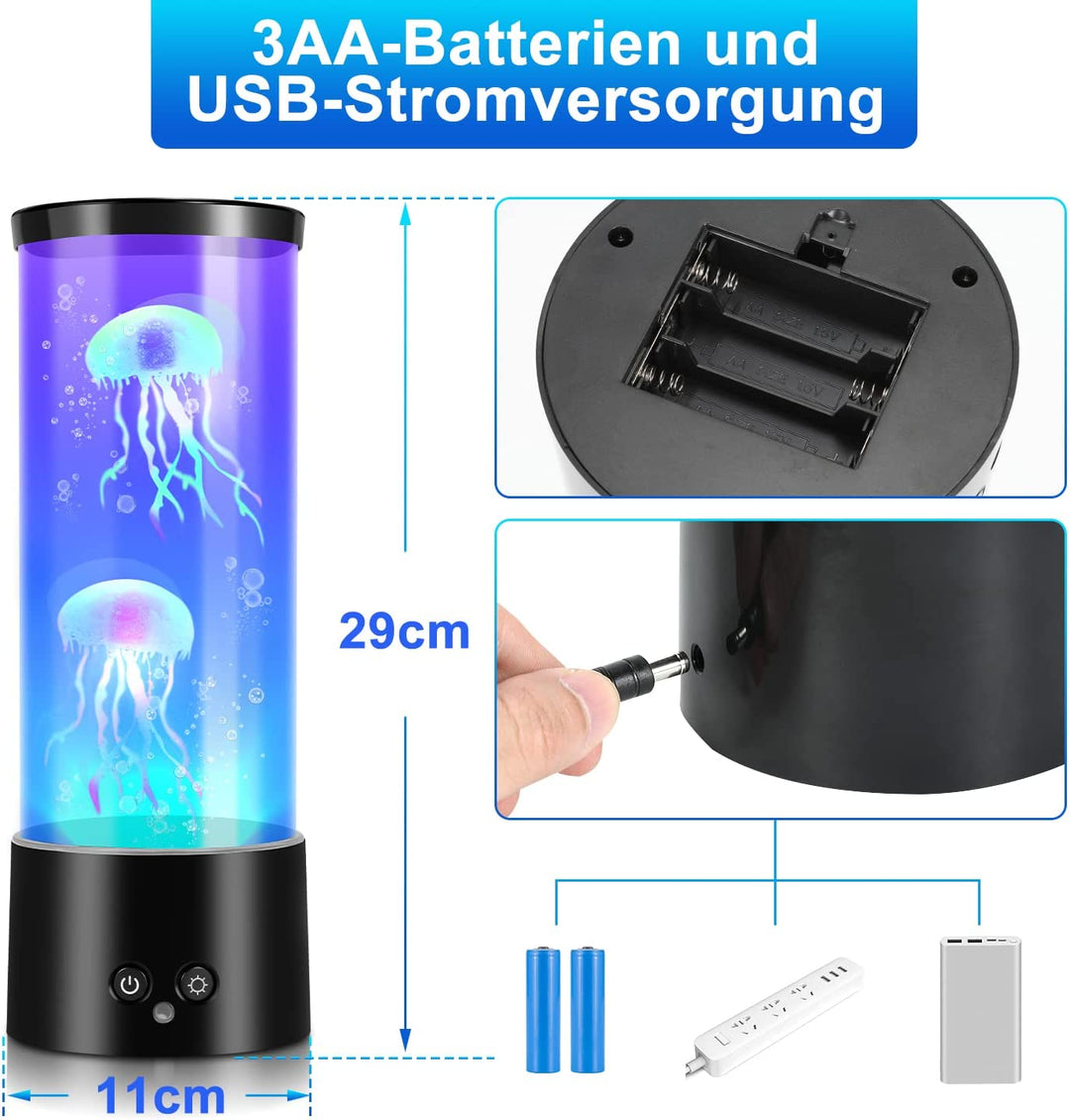 Jellyfish Lamp RGB with Remote Control | Stornfield