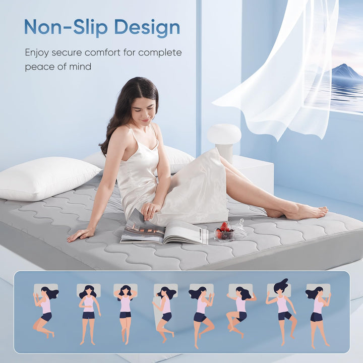 Stay Cool with Q-Max 0.5 — The Ultimate  3.0 Cooling Fitted Sheet by Elegear | Stornfield