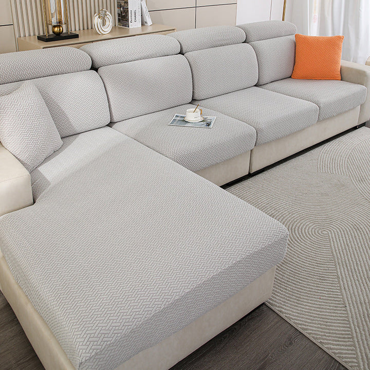 Wrap-around stretch sofa cover | Stornfield