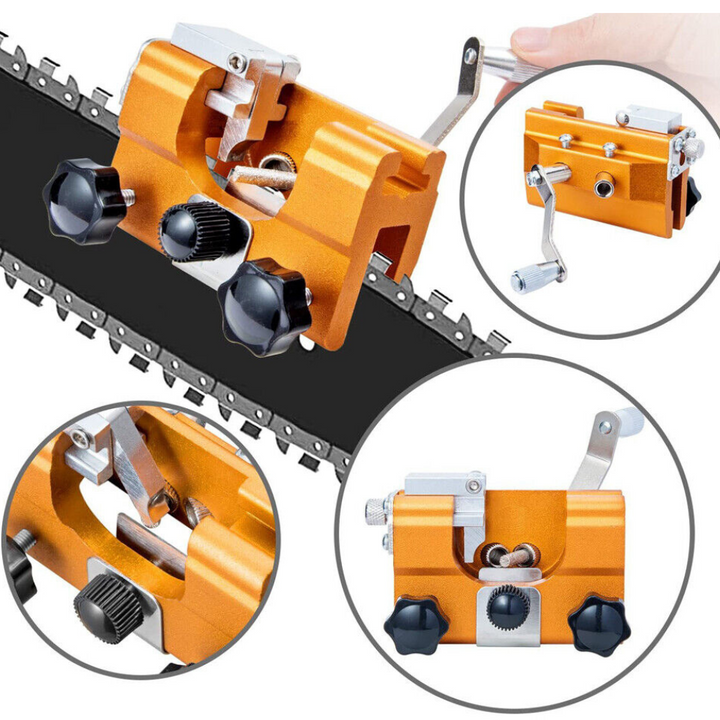 Efficient Chainsaw Sharpening Device Set | Stornfield