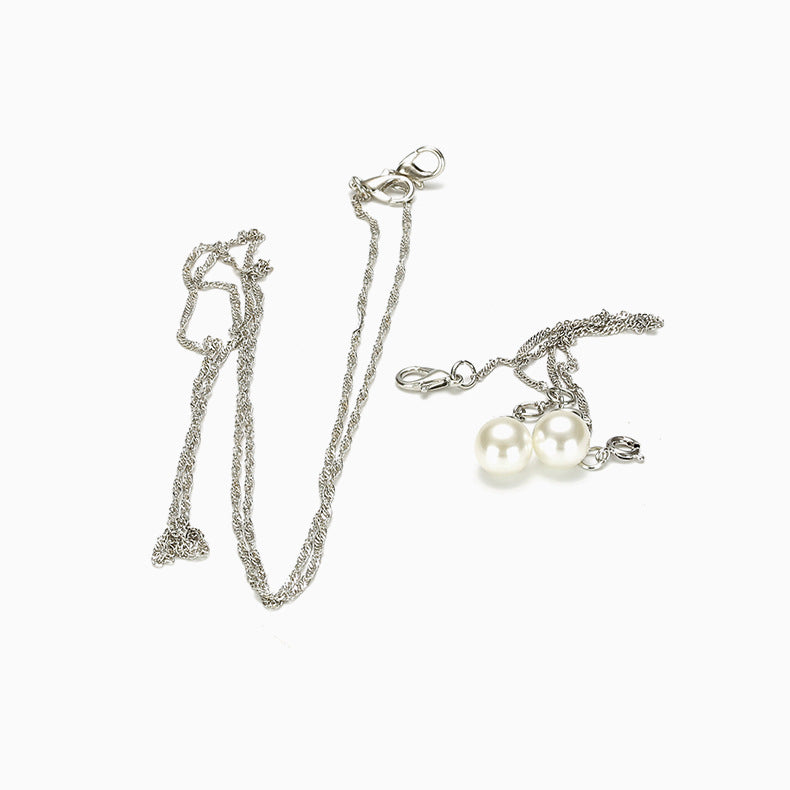 Elegant Necklace with Pearl Pendants Stornfield