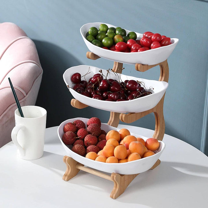 Stornfield | FruitTower - Elegant Metal Fruit Stand