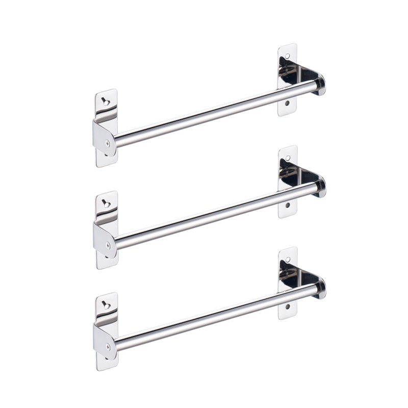 Stornfield | 3-piece Stainless Steel Bathroom Accessory Set Modern Chrome Object Stand