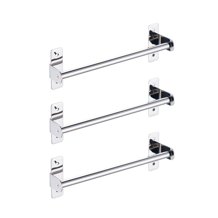 Stornfield | 3-piece Stainless Steel Bathroom Accessory Set Modern Chrome Object Stand