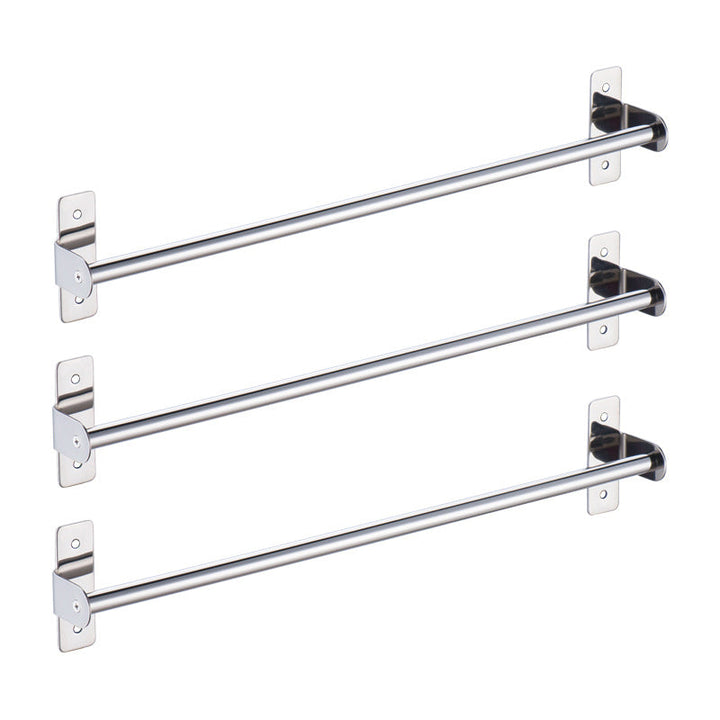 Stornfield | 3-piece Stainless Steel Bathroom Accessory Set Modern Chrome Object Stand