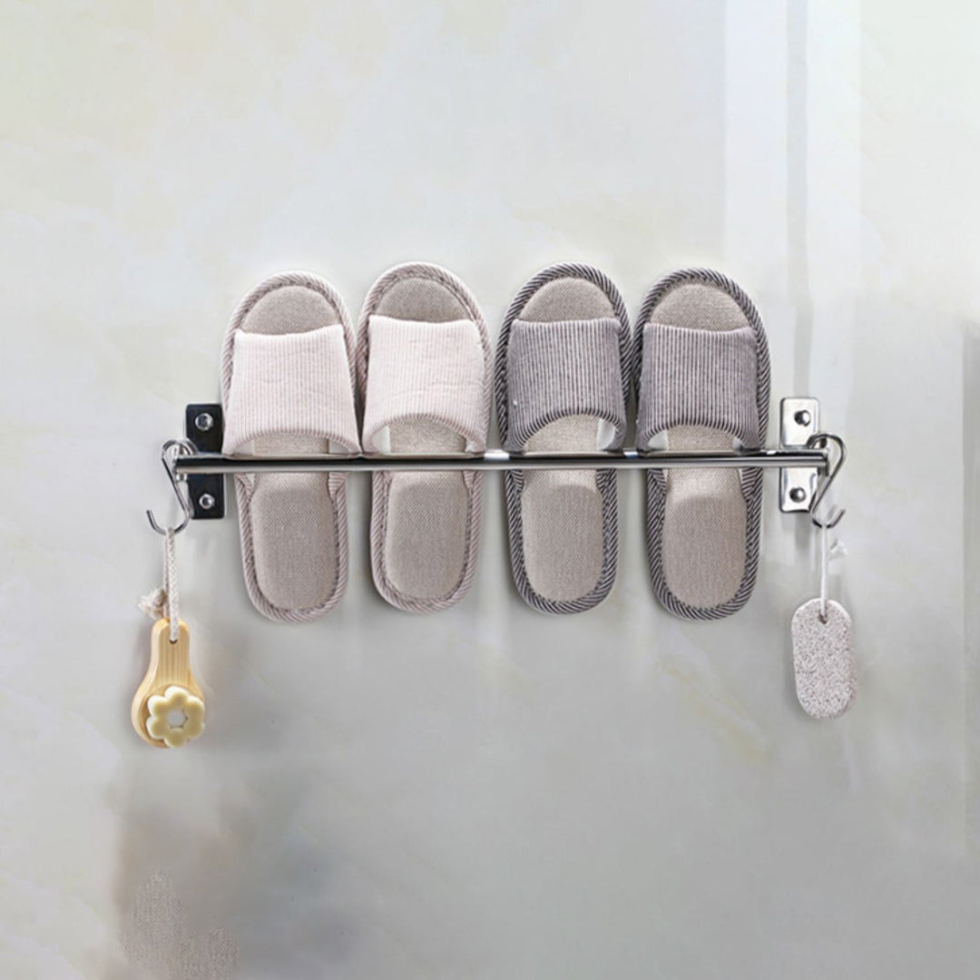 Stornfield | 3-piece Stainless Steel Bathroom Accessory Set Modern Chrome Object Stand