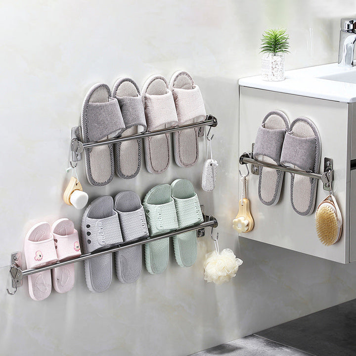 Stornfield | 3-piece Stainless Steel Bathroom Accessory Set Modern Chrome Object Stand