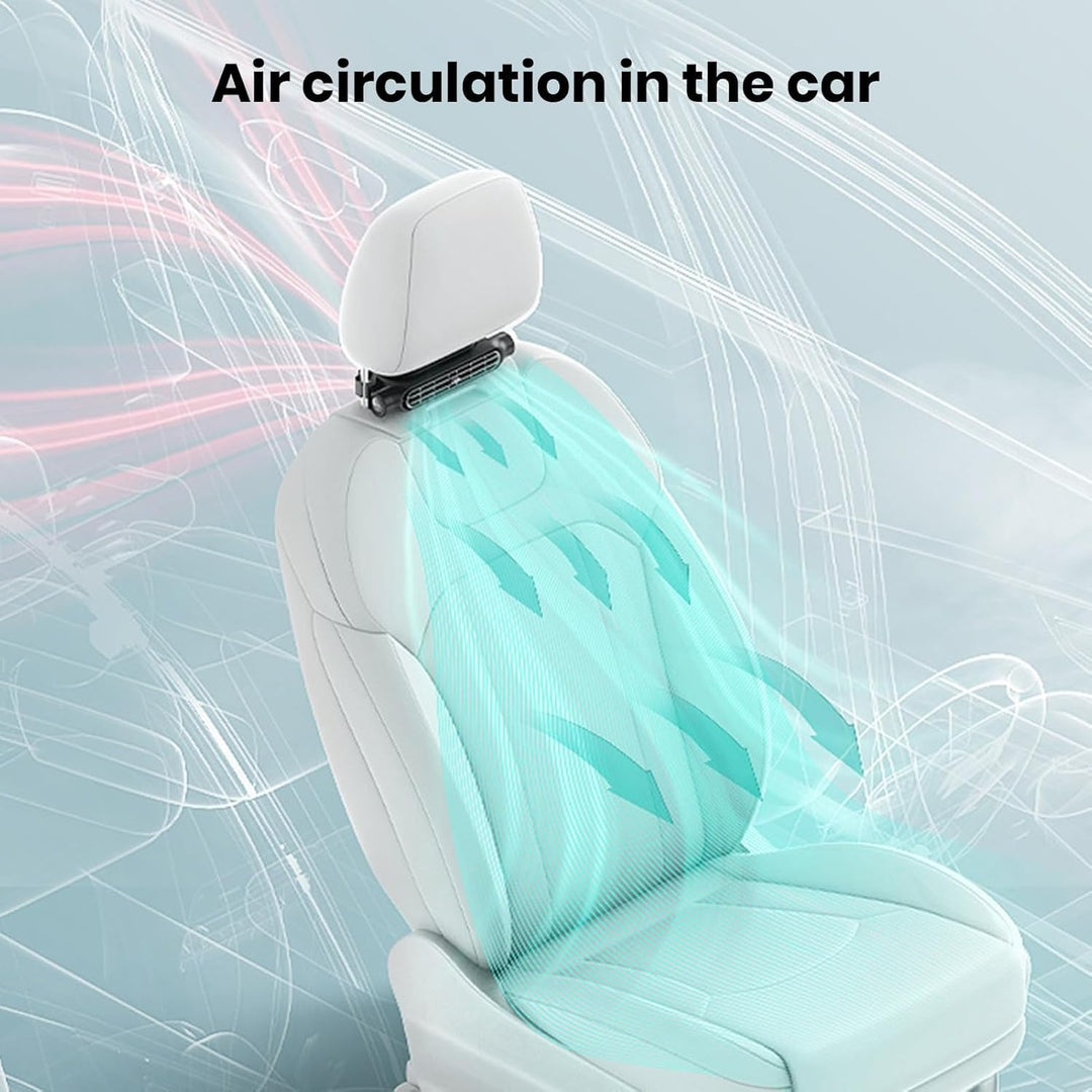 Stornfield | 3 Speeds USB Car Cooling Fan & Headrest Mount – AutoBreeze (1+1 FREE)