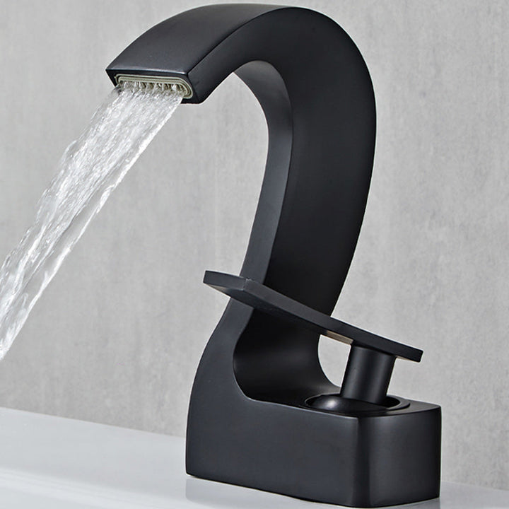 Stornfield | Modern Single-Lever Basin Faucet Bathroom Brass Central Faucet
