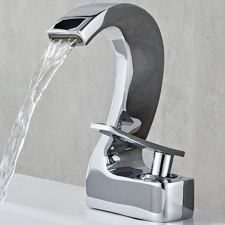 Stornfield | Modern Single-Lever Basin Faucet Bathroom Brass Central Faucet