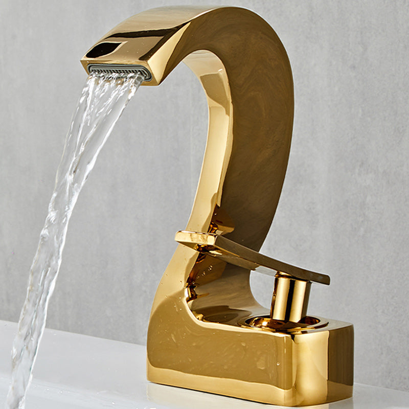 Stornfield | Modern Single-Lever Basin Faucet Bathroom Brass Central Faucet