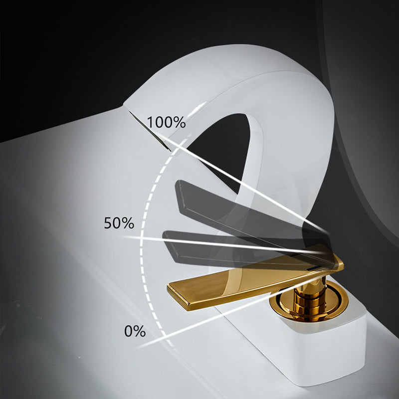 Stornfield | Modern Single-Lever Basin Faucet Bathroom Brass Central Faucet