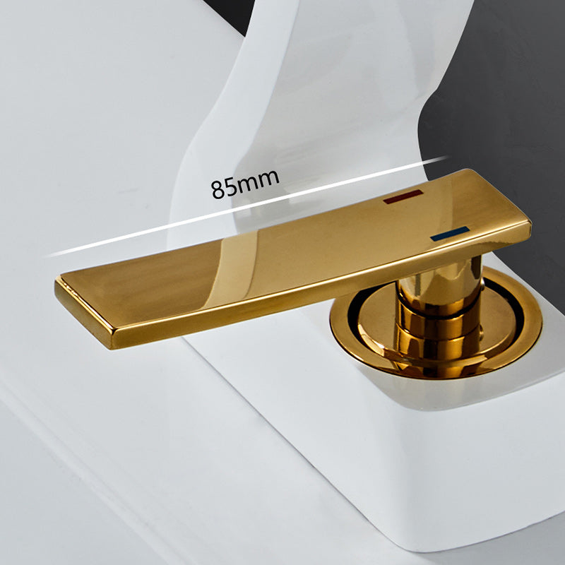 Stornfield | Modern Single-Lever Basin Faucet Bathroom Brass Central Faucet