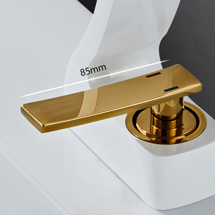Stornfield | Modern Single-Lever Basin Faucet Bathroom Brass Central Faucet