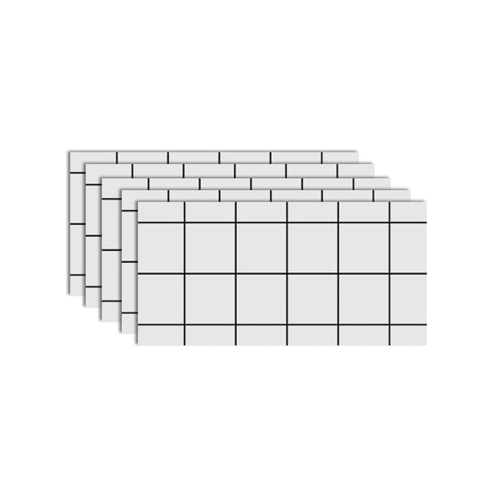 Stornfield | PVC Peel and Stick Wall Paneling Rectangular Individual Panels Wallpaper