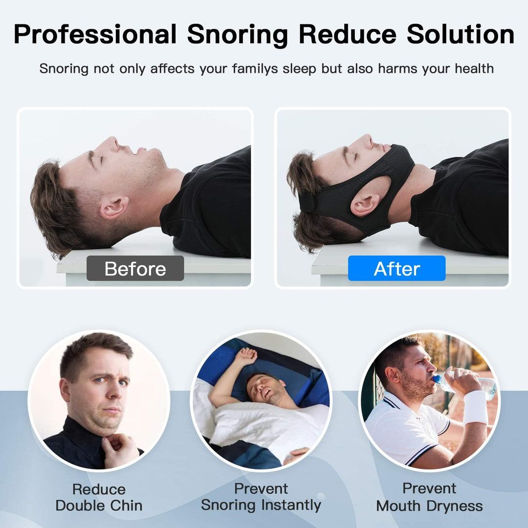 Stornfield | Anti-snoring Chin Strap for Sleep Apnea