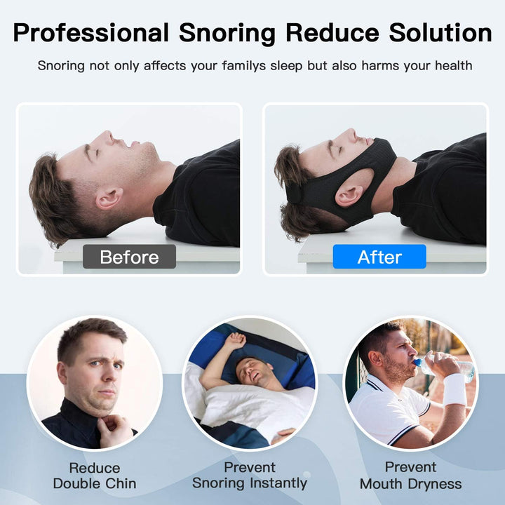 Stornfield | Anti-snoring Chin Strap for Sleep Apnea