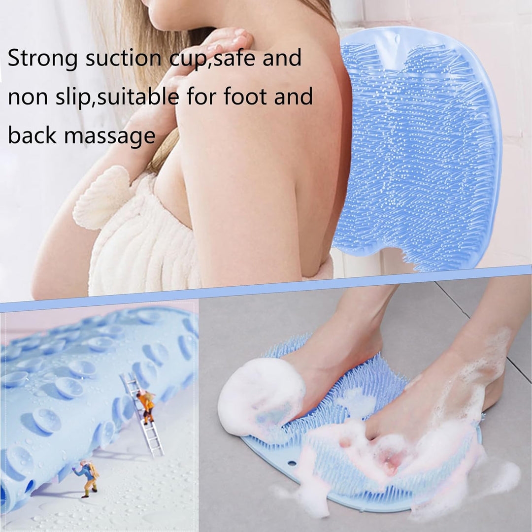CleanFootFlex Hands-Free Silicone Foot Clean Mat Stornfield