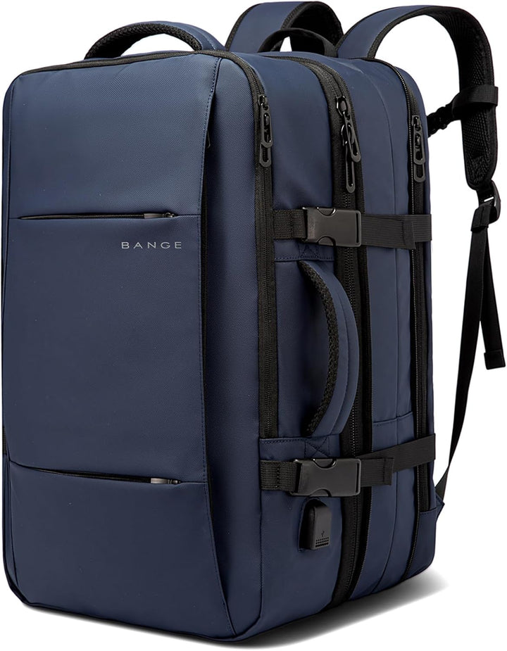 Expandable 26–45L Waterproof Travel Backpack with Laptop Sleeve & Duffle Carry | Stornfield