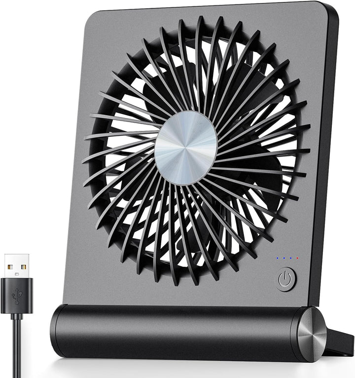 Ultra Quiet Small Desk Fan | Stornfield