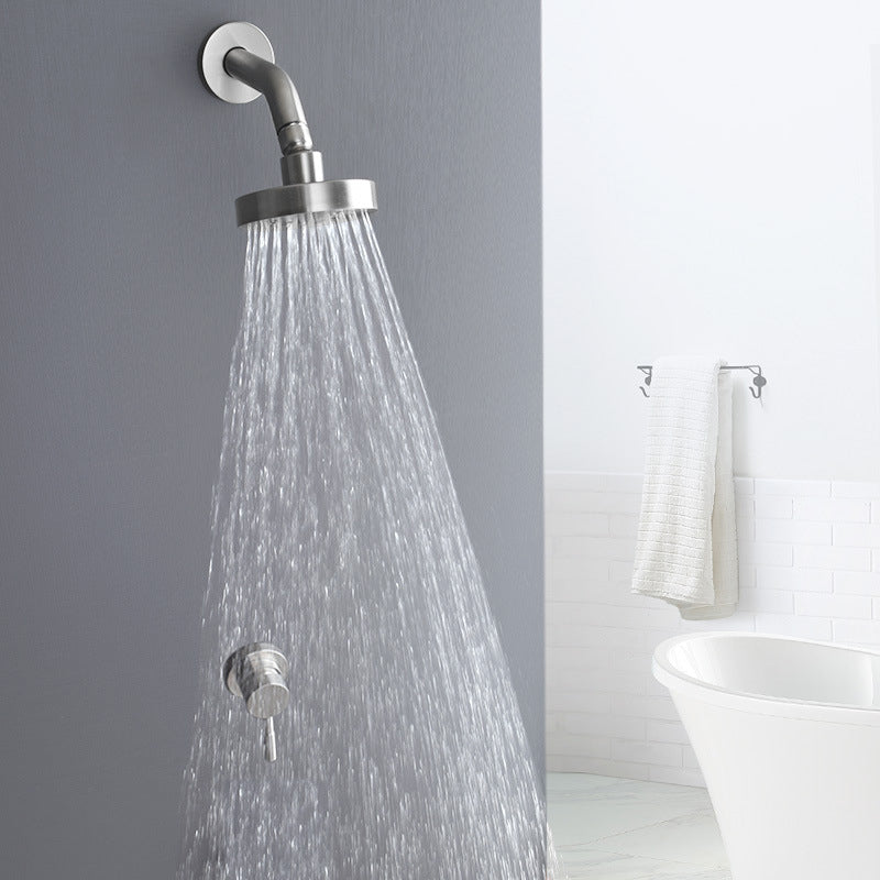 Stornfield | Douche en acier inoxydable combinaison douche ronde tête de douche fixe avec bras de douche
