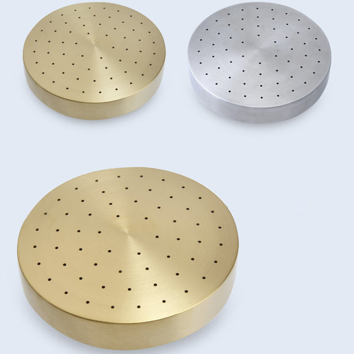 Stornfield | Douche en acier inoxydable combinaison douche ronde tête de douche fixe avec bras de douche