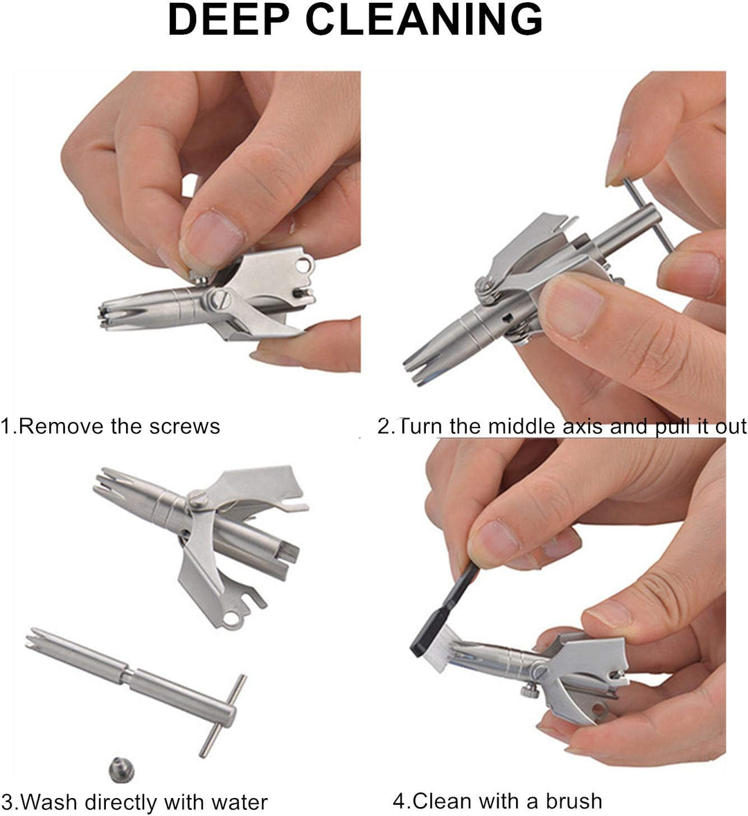 Nose hair remover made of stainless steel | Stornfield