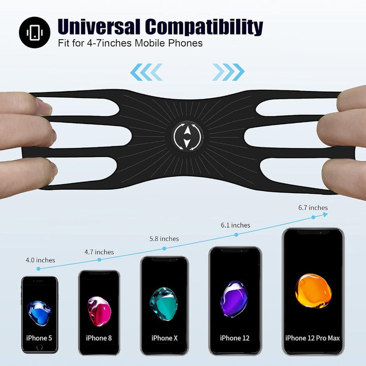 Bicycle phone holder 360° rotatable removable | Stornfield