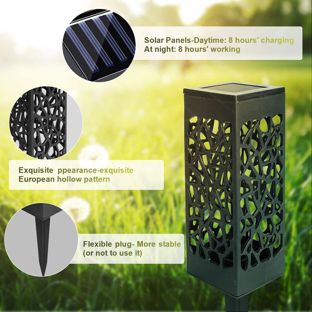 12X Solar Lights LED Path Lights Garden Lighting | Stornfield