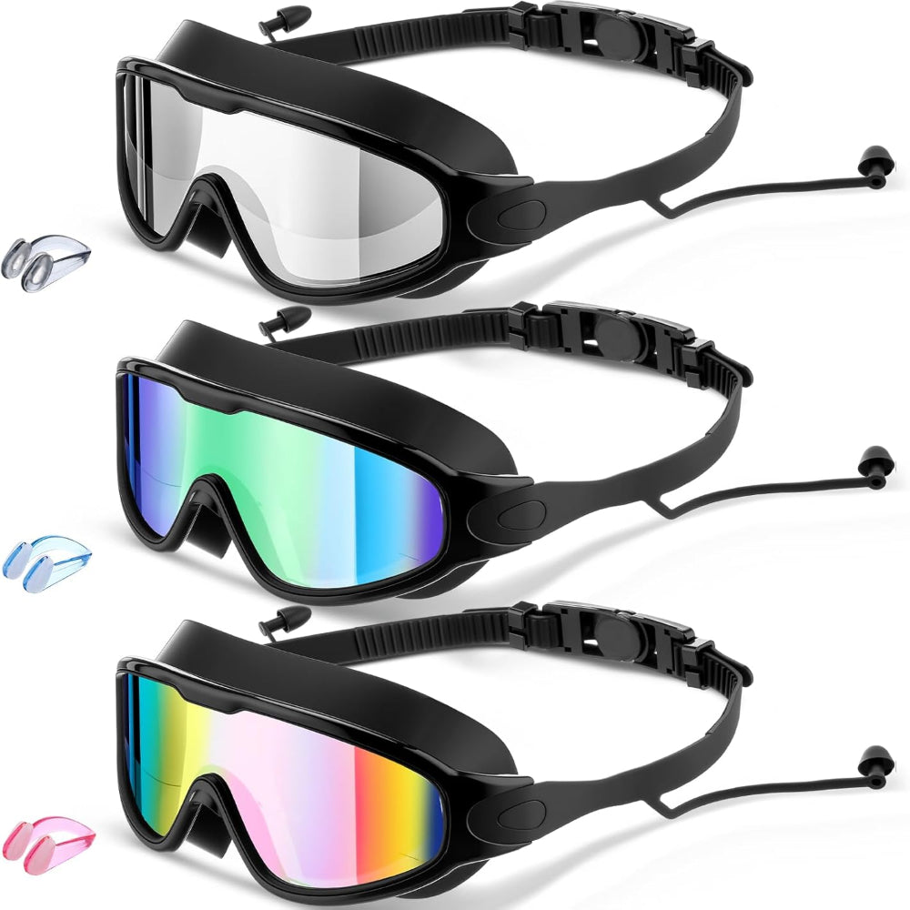 Swim goggles 3-piece set for adults & children | Stornfield