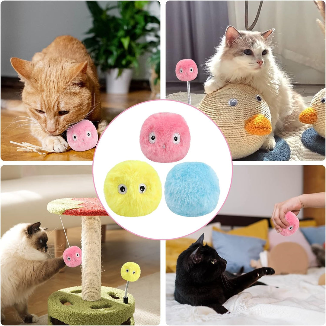 Stornfield | – Smarter Interactive Plush Ball for Cats | Buy 1, Get 1 Free 🎁