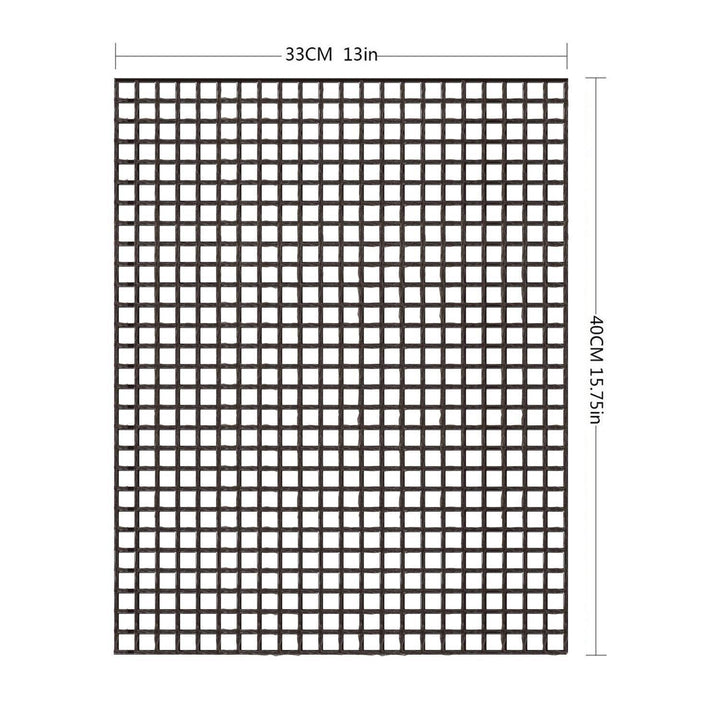 Stornfield | Reusable Non-Stick Teflon Barbecue Grill Mesh Mat for Easy Cleaning