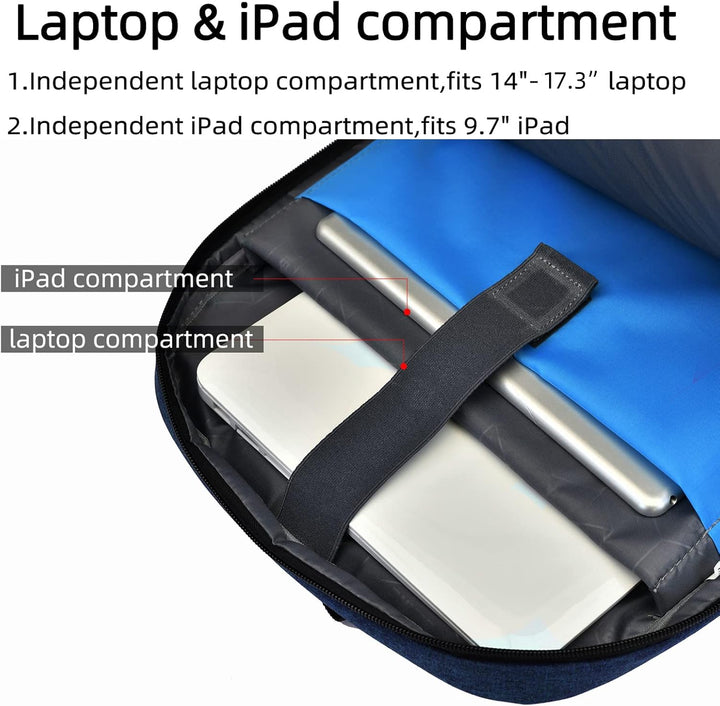 Water-Resistant Travel Laptop Backpack with USB Port & Organised Storage | Stornfield