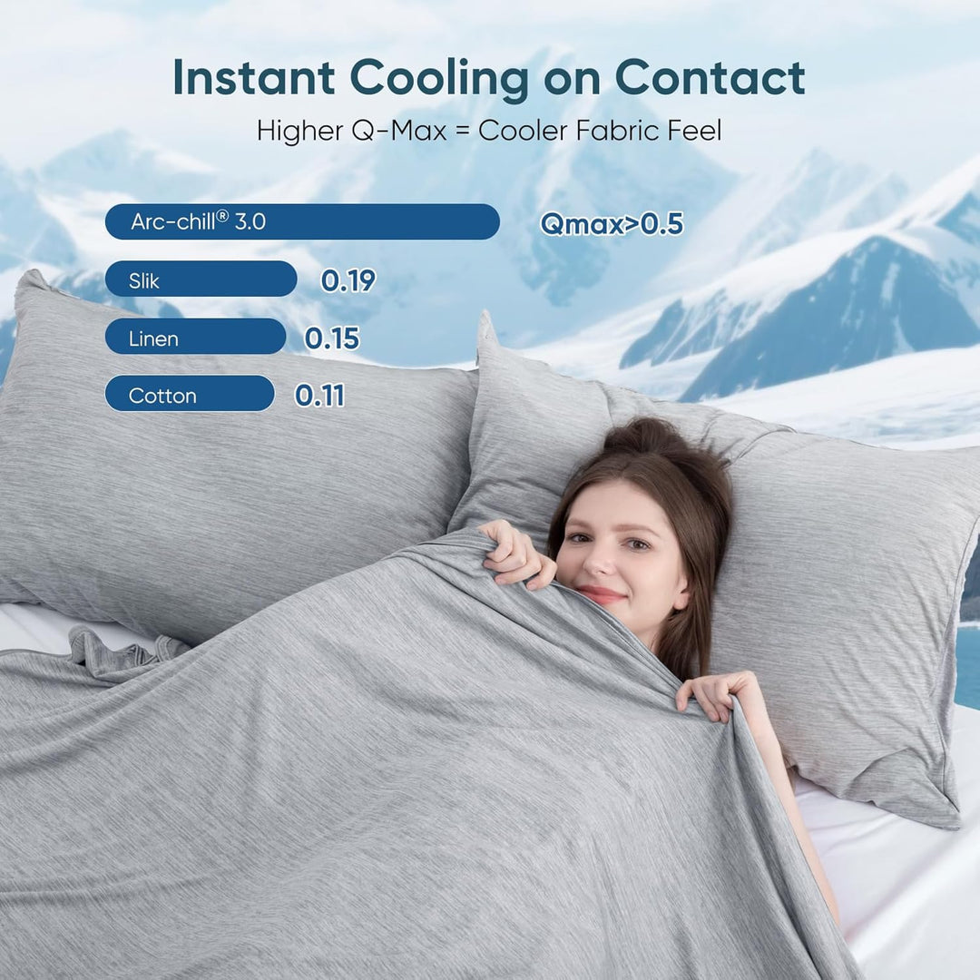 Gary Cooling Blanket –  3.0, Q-Max>0.5, Multi-Size Options | Stornfield